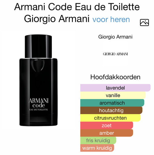 Armani Code - Giorgio Armani - eau de toilette 125ml