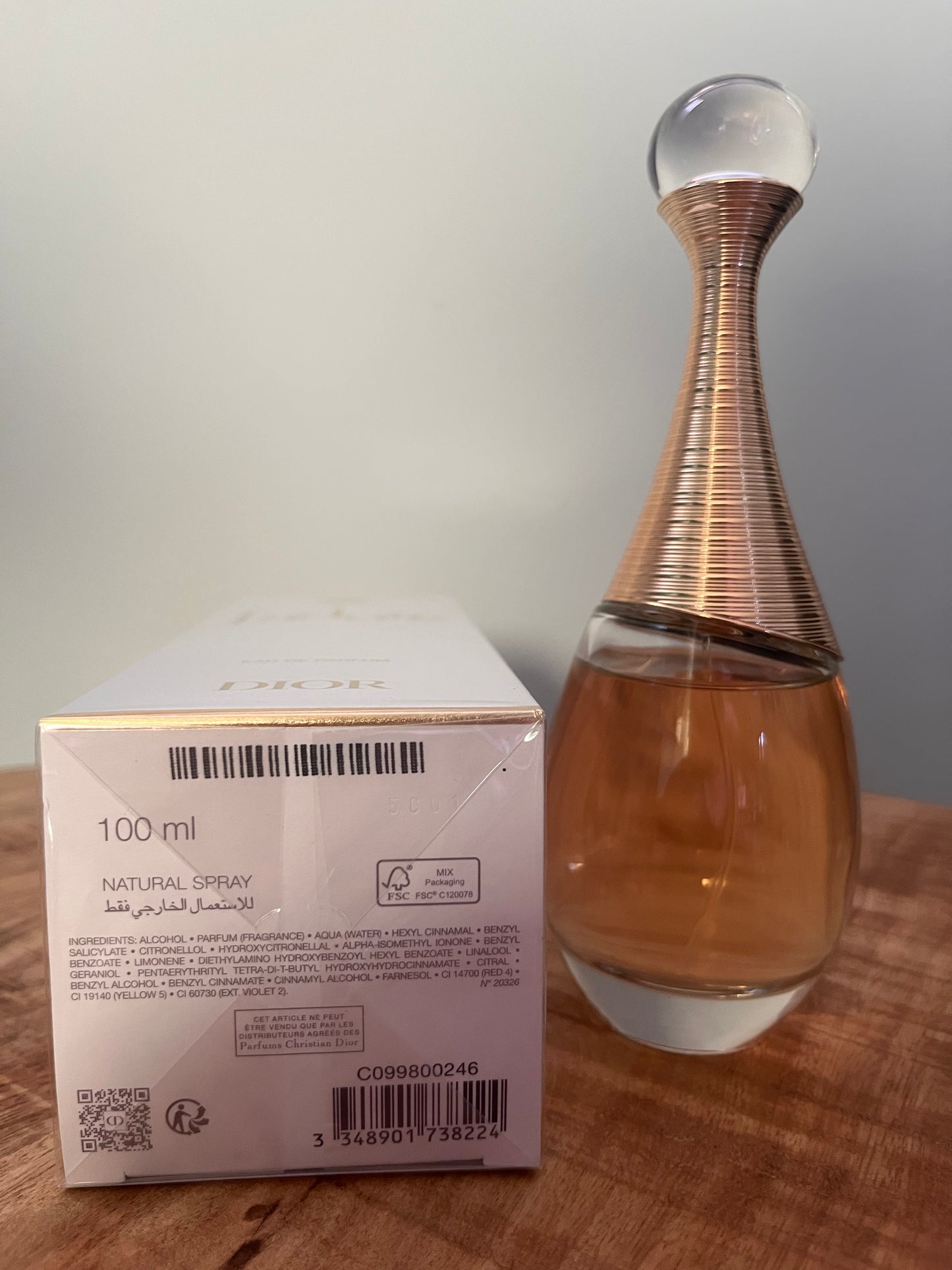 J'adore - Dior - eau de parfum - 100ml